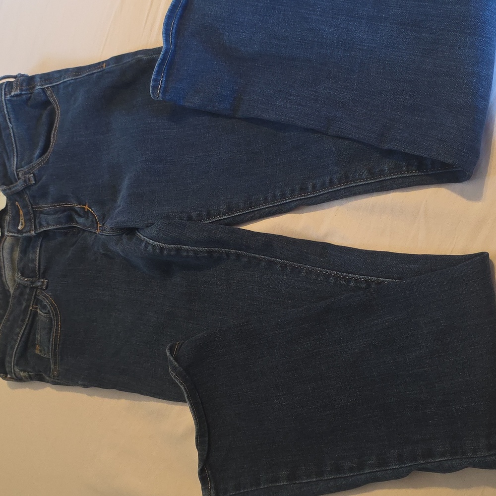 Abercrombie & Fitch Women's Blue Skinny Jeans